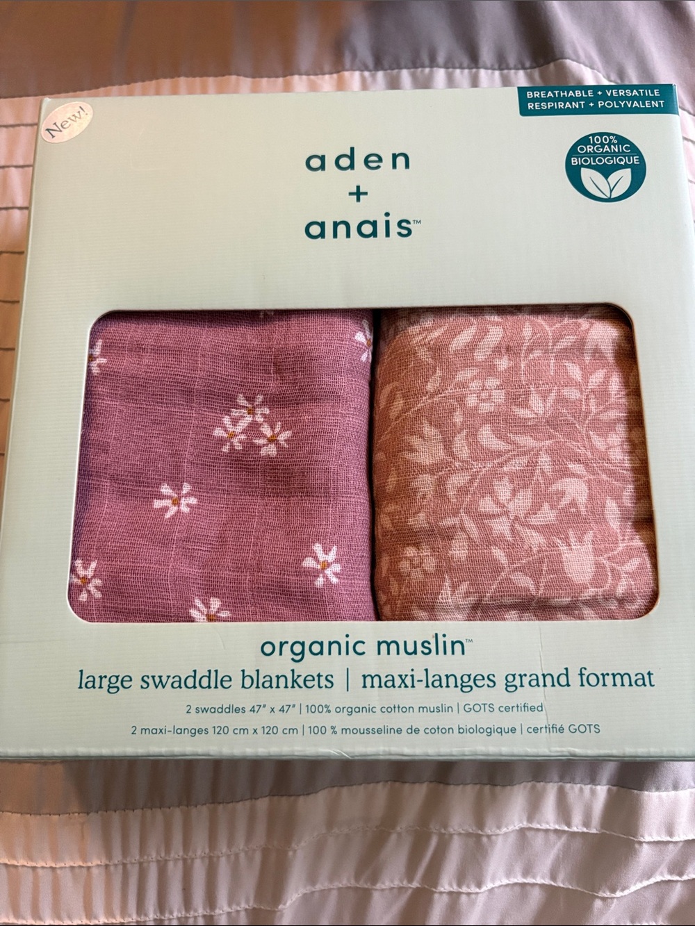 ✨BRAND NEW✨ADEN + ANAIS MUSLIN SWADDLE DUO